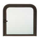 CRL 11-3/8" x 11-11/16" Package Slot with Hinged Clear View Door