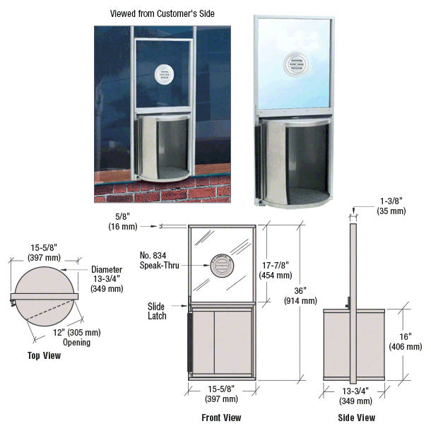 CRL Rotating Service Window