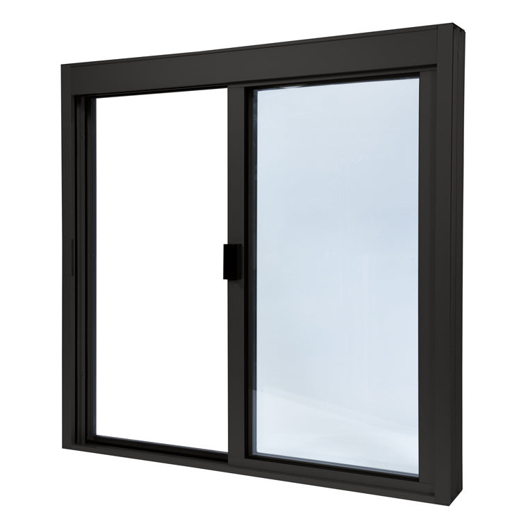 CRL Standard Size Manual DW Deluxe Service Window (Glazed or Unglazed) - Sill, Half-Track or Full-Track Option