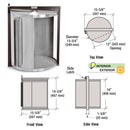 CRL Framed Rotating Drum