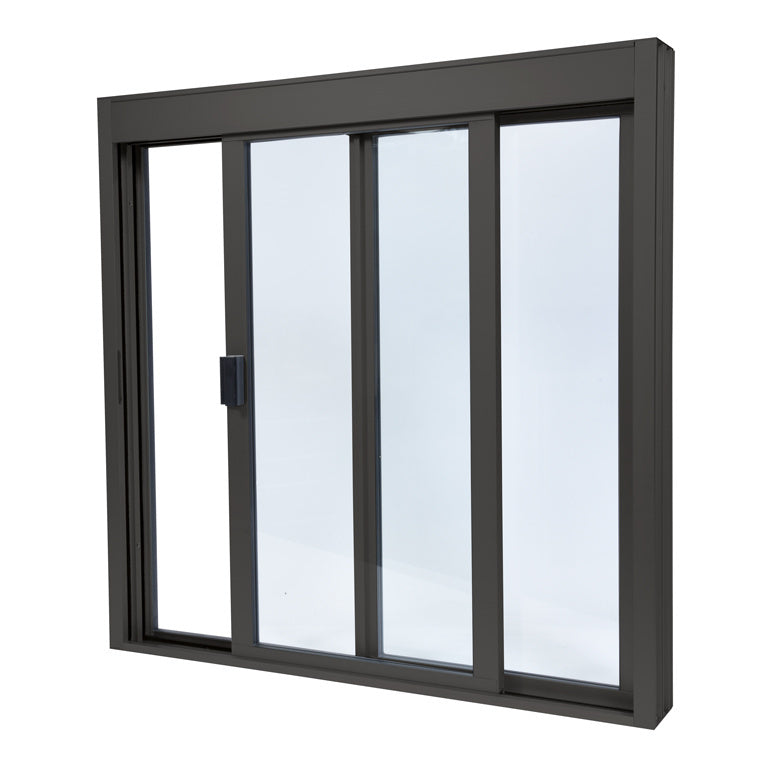 CRL Standard Size Manual DW Deluxe Service Window (Glazed or Unglazed) - Sill, Half-Track or Full-Track Option