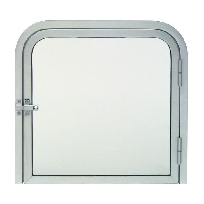 CRL 11-3/8" x 11-11/16" Package Slot with Hinged Clear View Door