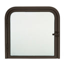 CRL 11-3/8" x 11-11/16" Package Slot with Hinged Clear View Door