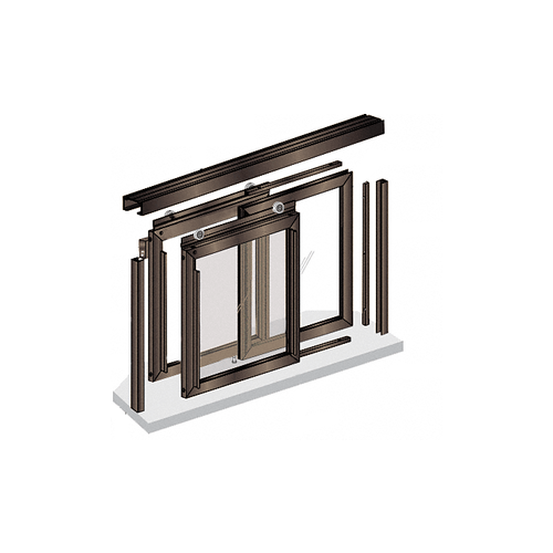 Florence Horizontal Sliding Pass-Thru Assembly OX-XO