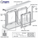 Arlene Horizontal Sliding Pass-Thru Assembly XOX