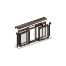 Fawn Horizontal Sliding Pass-Thru Assembly XOX