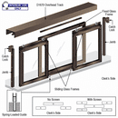 Fawn Horizontal Sliding Pass-Thru Assembly XOX