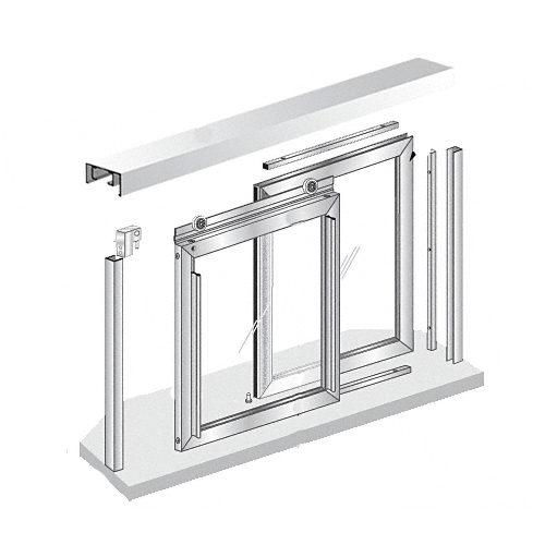 Florence Horizontal Sliding Pass-Thru Assembly OX-XO