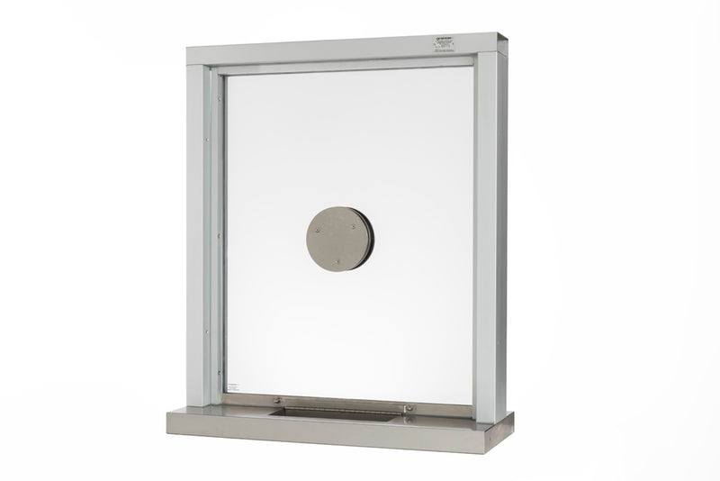 Quikserv Ticket Window with Deal Tray Bullet and Non-Bullet Resistant