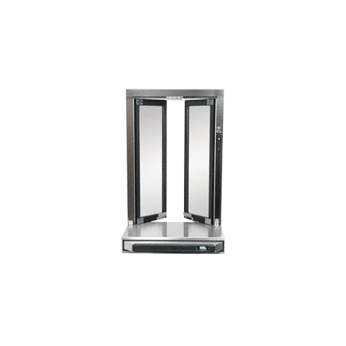 Custom Size - CRL Bi-Fold Service Window - Self Closing