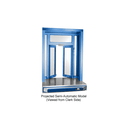 Custom Size - CRL Bi-Fold Service Window - Self Closing