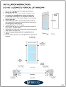 QuikServ Automatic or Manual Vertical Window