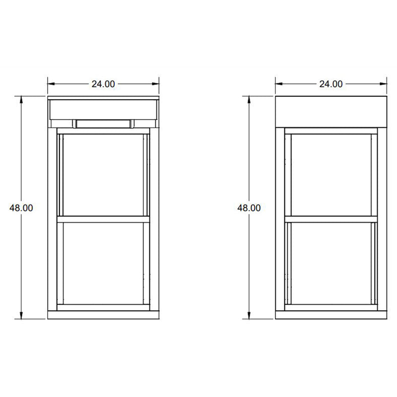 QuikServ Automatic or Manual Vertical Window